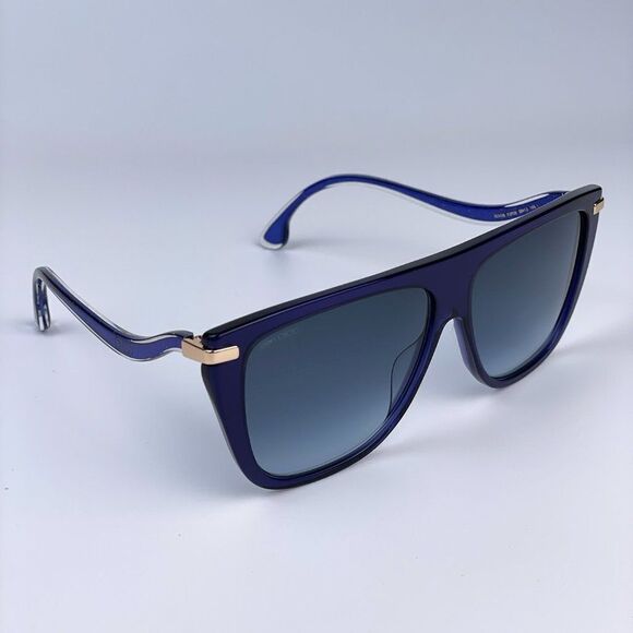 NEW JIMMY CHOO SUVI/S PJP08 Dark Blue Gradient Women Sunglasses - Picture 7 of 11